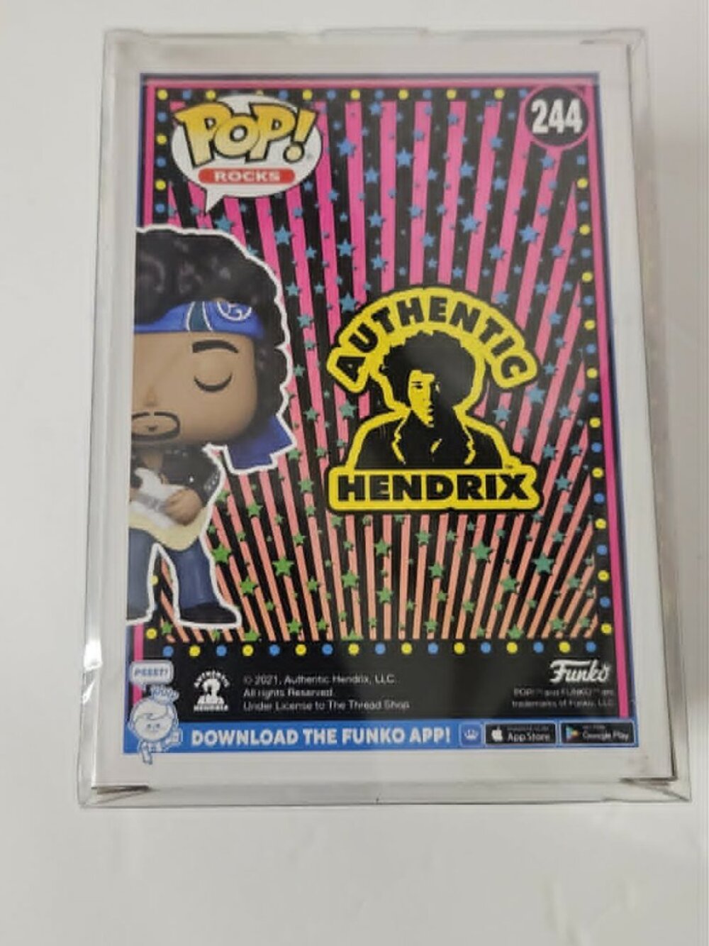 Funko Pop! Rocks: Jimi Hendrix Live in Maui #244 Vaulted - Picture 7 of 7